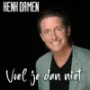 Nieuwe Single Henk Damen – Voel Je Dan Niet